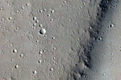 Candidate Recent Impact Site