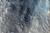 Fresh Impact Crater in Tempe Terra