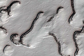 Surface of South Polar Residual Ice