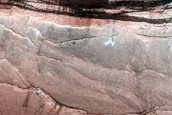 Steep Scarp on North Polar Layered Deposits