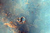 Crater Rim South of Knobel Crater