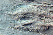 Slope Features in Palikir Crater