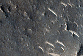 Ridges in Isidis Planitia