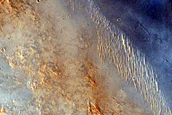 Craters in Terra Cimmeria