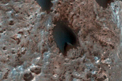 Northwest Meridiani Planum Intracrater Dunes
