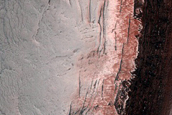 Active North Polar Layered Deposits Scarp Avalanche Monitoring