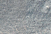 Lobate Debris Apron near Reull Vallis