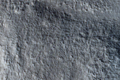Dipping Layers in Old Crater in North Arabia Terra