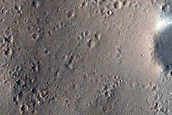 Candidate Recent Impact Site