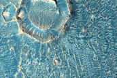 Fluvial Valley in Western Arabia Terra