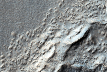 Crater Floor Features Northeast of Reull Vallis