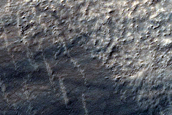Landforms in Southeast Hellas Planitia