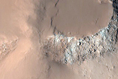 Possible Bedrock Exposures in Arabia Terra