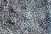 Terrain South of Milankovic Crater