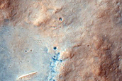 Valley Northeast of Hellas Planitia