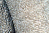 Monitor Slopes of Crater within Arrhenius Crater