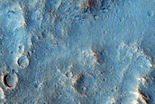 Impact Craters Exposing Bedrock