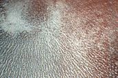 Crater with Infrared Signature