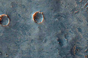 Graben Southeast of Melas Chasma
