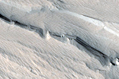 Terrain near Amazonis Mensa and Gordii Dorsum