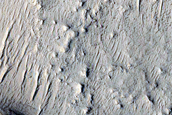 Layered Mesa near Flammarion Crater