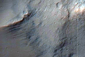 A 14-Kilometer Impact Crater with Central Pit in Terra Cimmeria