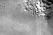 East Louth Crater Ice and Dune Monitoring