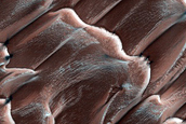 Chasma Boreale Megadune Evolution