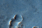 Graben Southeast of Melas Chasma