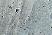 New Impact Crater Northwest of Ceraunius Tholus