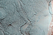Active North Polar Layered Deposits Scarp Avalanche Monitoring