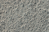 Knob in Crater Interior West of Hellas Region