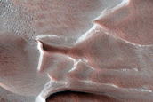 Chasma Boreale Scarp Dunes