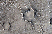 Line of Cones Northwest Isidis Planitia