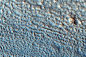Apron Material in Deuteronilus Mensae