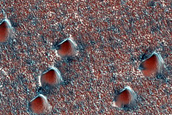 Southerly Dunes in North Polar Erg