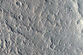 Sinuous Ridge Northwest of Henry Crater