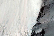 Southern Canyon Wall in East Coprates Chasma
