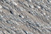 Terrain between Olympus Mons and Daedalia Planum