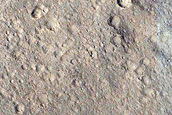 Candidate Recent Impact Site