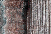 Steep North Polar Peripheral Scarp