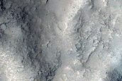Fresh Crater near Hephaestus Fossae