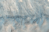 Steep Slopes in Juventae Chasma