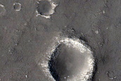 Candidate Recent Impact Site