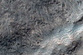 Crater Floor Features North of Wirtz Crater