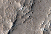 Lava Channel South of Olympus Mons