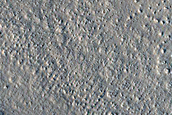 Fretted Terrain and Mass Movement Feature in Coloe Fossae