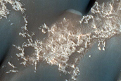 Dune Field in Baldet Crater