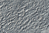 Ridge on Crater Floor in Terra Cimmeria