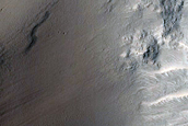 Layers West of Gale Crater